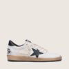 Women's Ball Star in nappa with black star and black heel tab