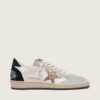 Women's Ball Star in nappa and suede with glitter star and black heel tab