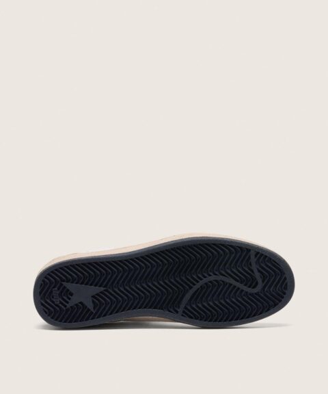 Women's Ball Star in nappa and suede with glitter star and black heel tab