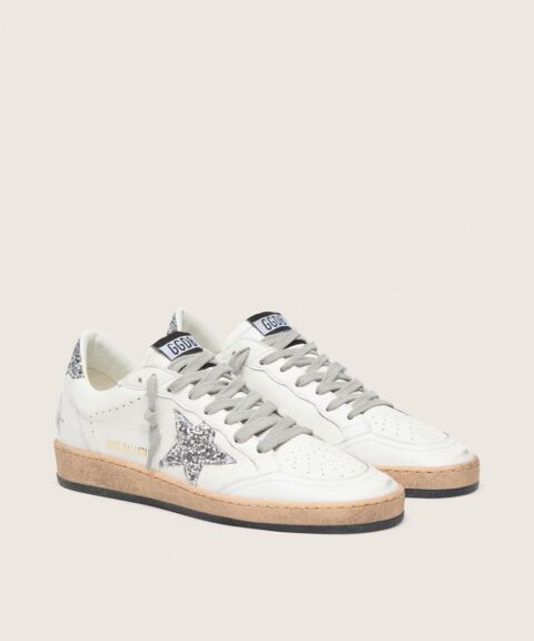 Women's Ball Star Wishes in nappa leather with glitter star and heel tab