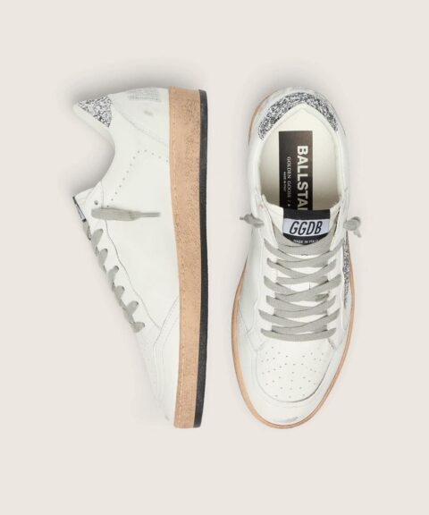 Women's Ball Star Wishes in nappa leather with glitter star and heel tab