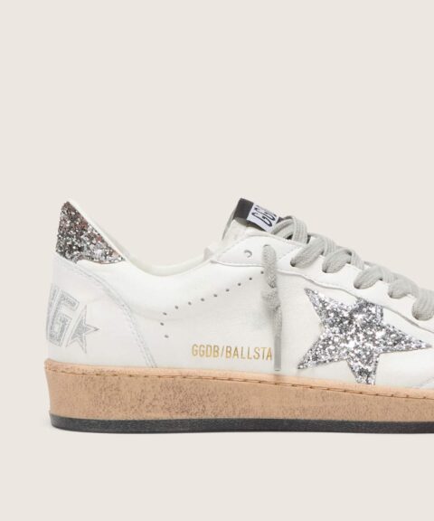 Women's Ball Star Wishes in nappa leather with glitter star and heel tab
